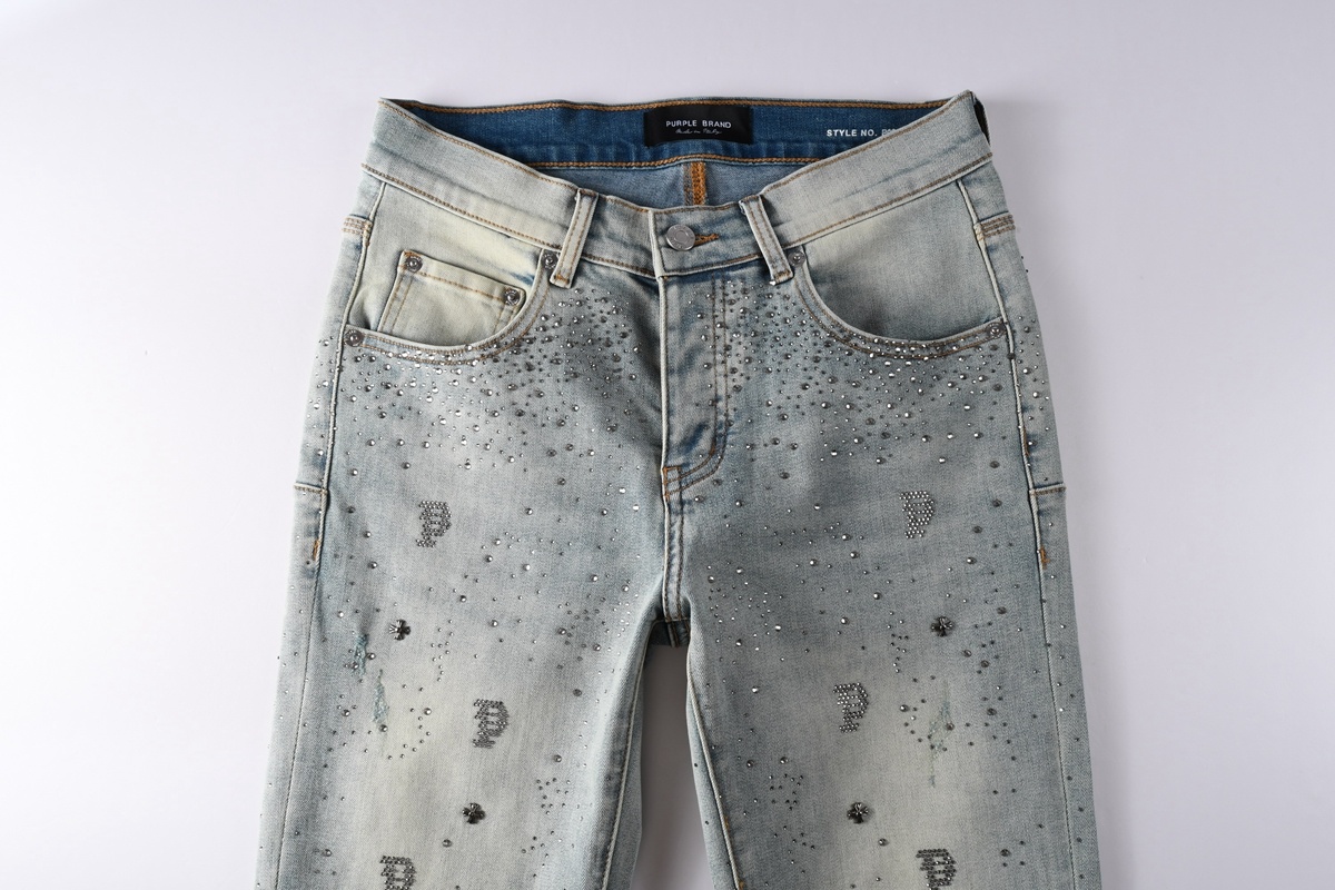 Men’s Purp Brand Rhinestone Jeans, Brand New Complete Tags | Style P9127 - Image 4