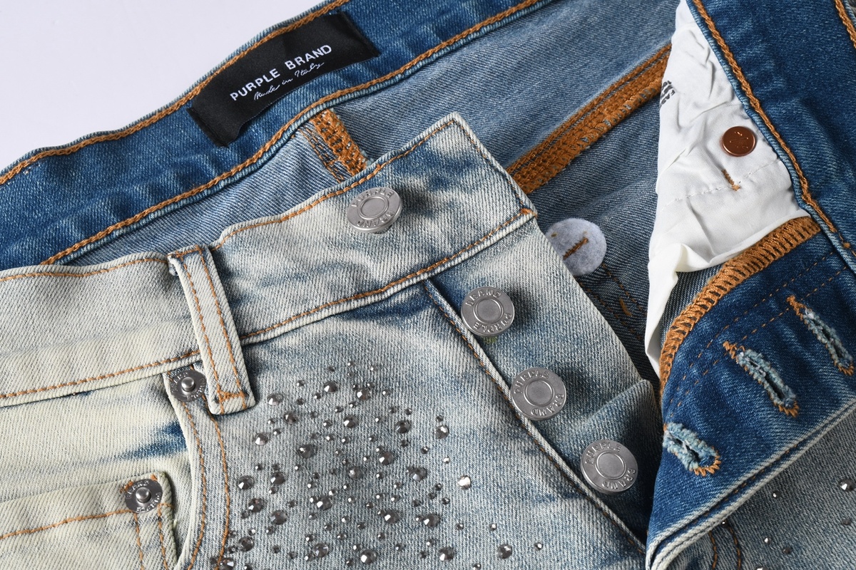 Men’s Purp Brand Rhinestone Jeans, Brand New Complete Tags | Style P9127 - Image 5