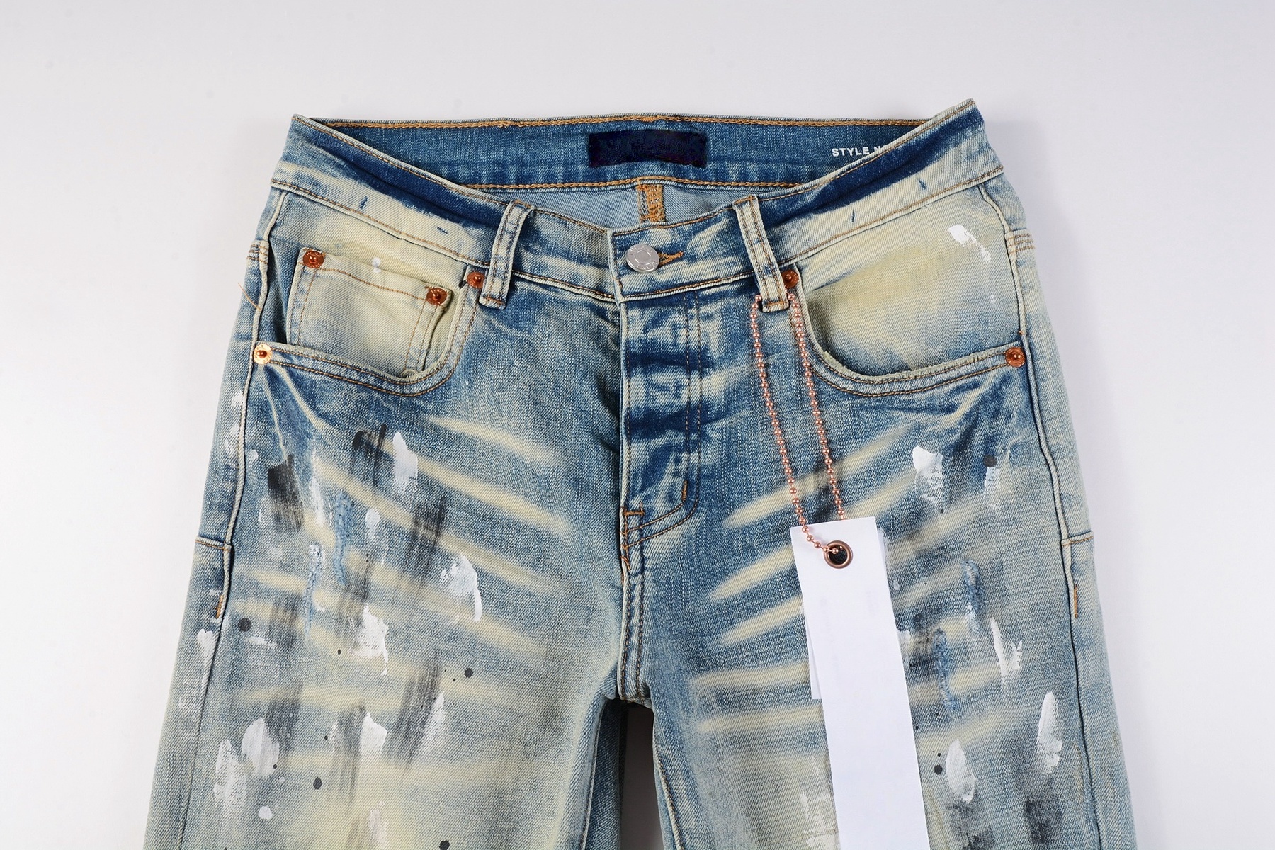 Men’s Purp Brand Skinny‑Fit Denim Jeans, Brand New With All Tags | Style PU9007 - Image 4