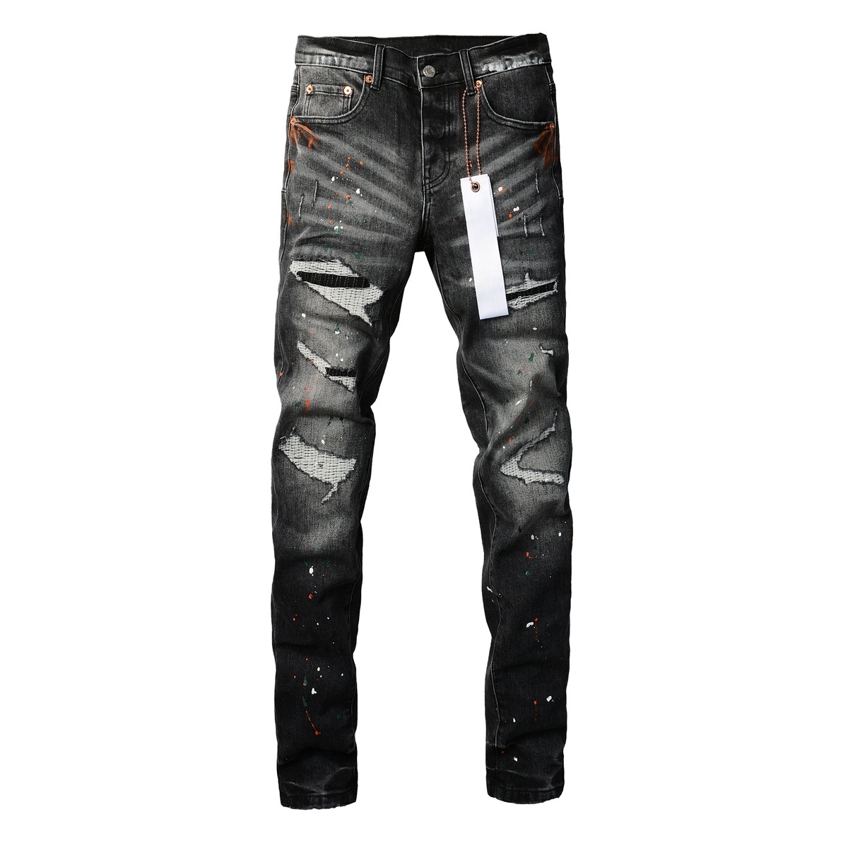 Men’s Purp Brand Skinny‑Fit Denim Jeans, Brand New With All Tags | Style PU9018 - Image 2