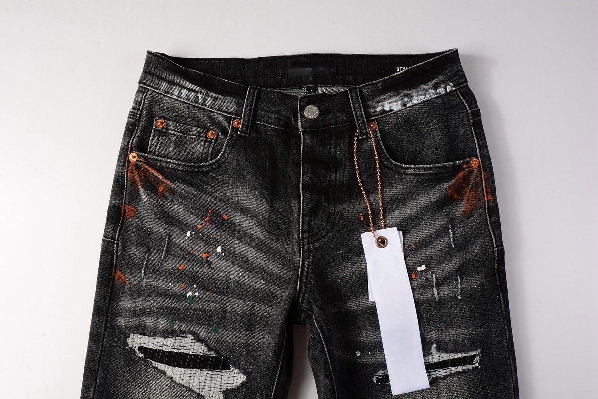 Men’s Purp Brand Skinny‑Fit Denim Jeans, Brand New With All Tags | Style PU9018 - Image 4