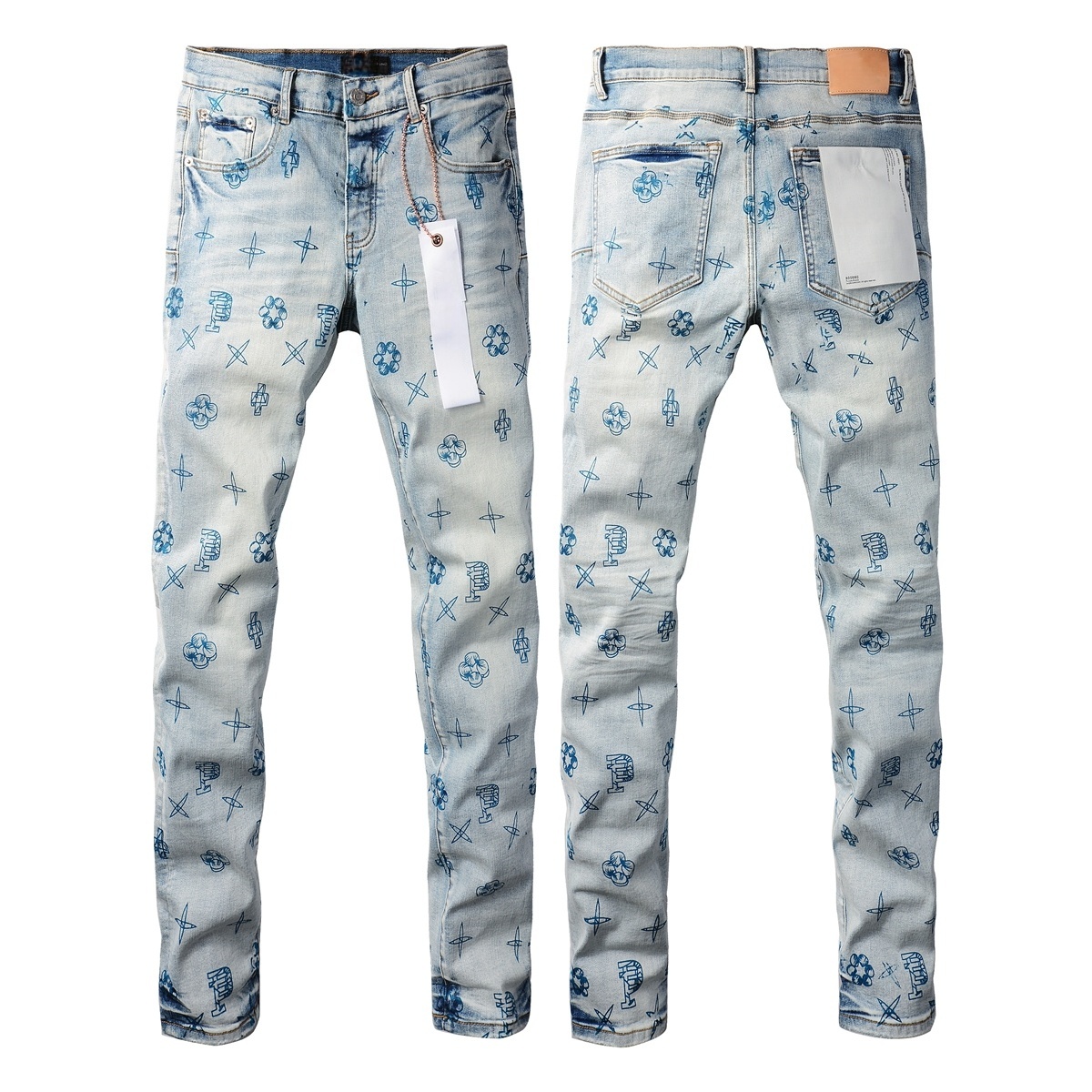 Men’s Purp Brand Skinny‑Fit Denim Jeans, Brand New With All Tags | Style PU9063