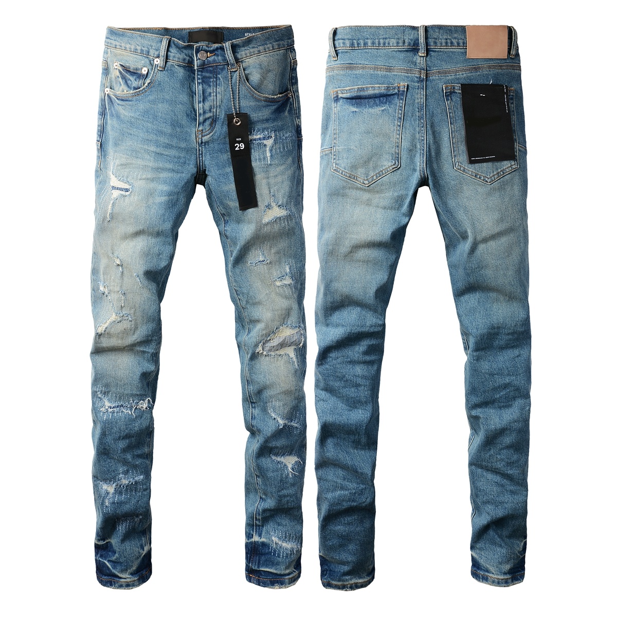 Men’s Purp Brand Skinny‑Fit Denim Jeans, Brand New With All Tags | Style PU9073