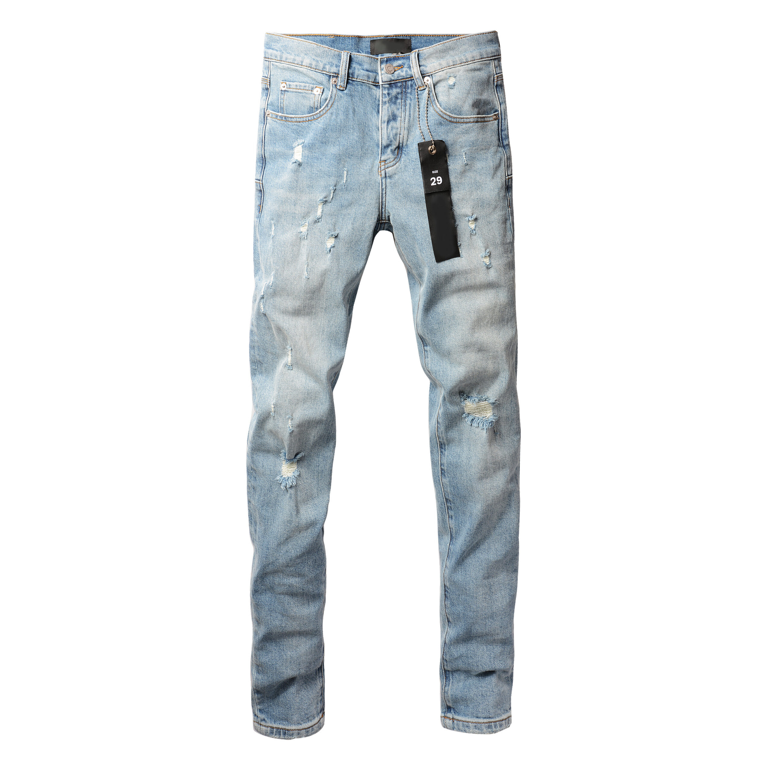 Men’s Purp Brand Skinny‑Fit Denim Jeans, Brand New With All Tags | Style PU9075 - Image 2
