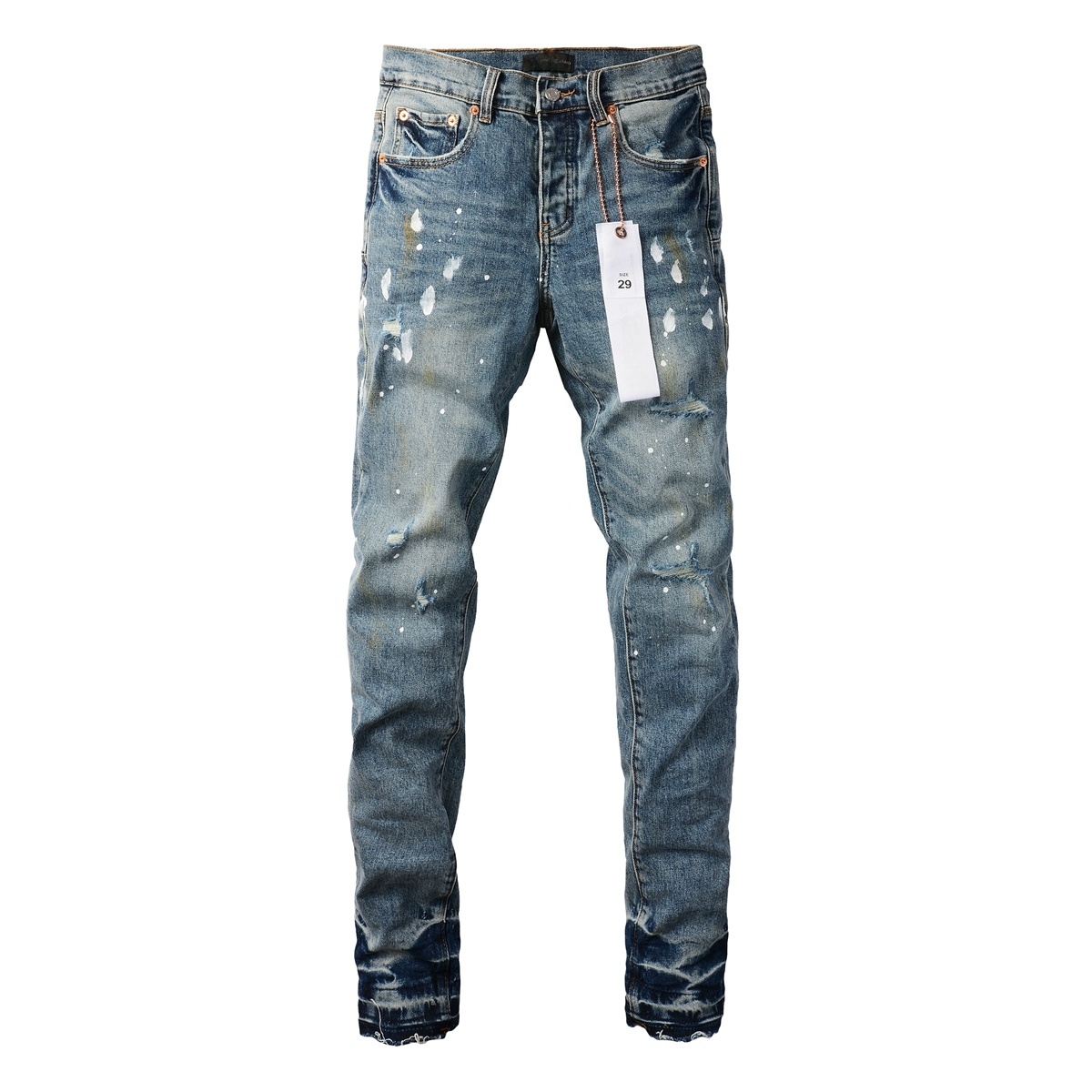 Men’s Purp Brand Skinny‑Fit Denim Jeans, Brand New With All Tags | Style PU9077 - Image 2