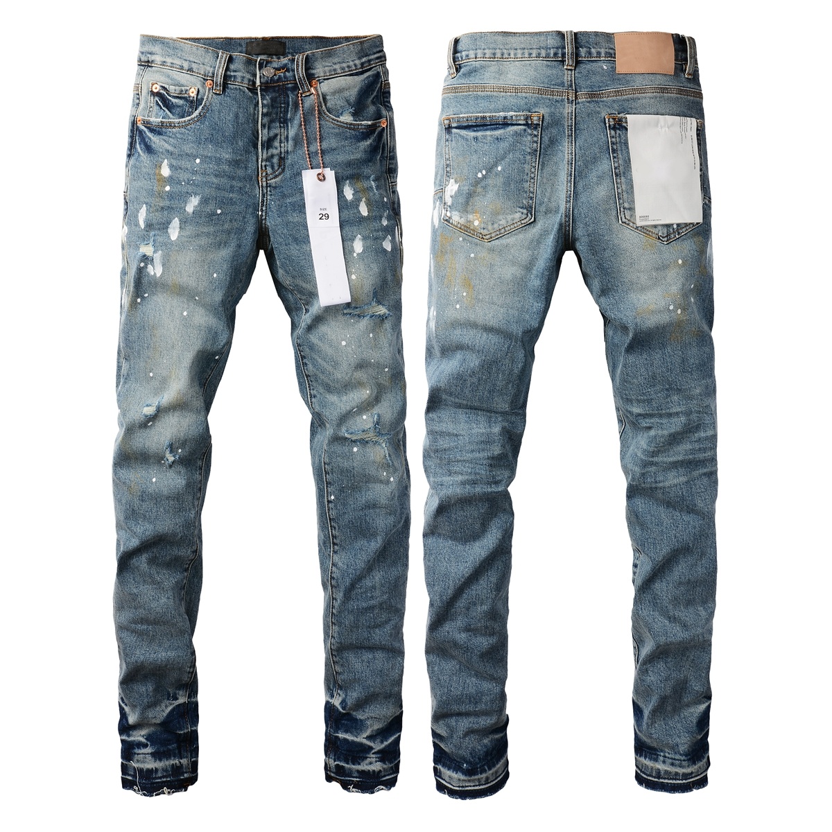 Men’s Purp Brand Skinny‑Fit Denim Jeans, Brand New With All Tags | Style PU9077
