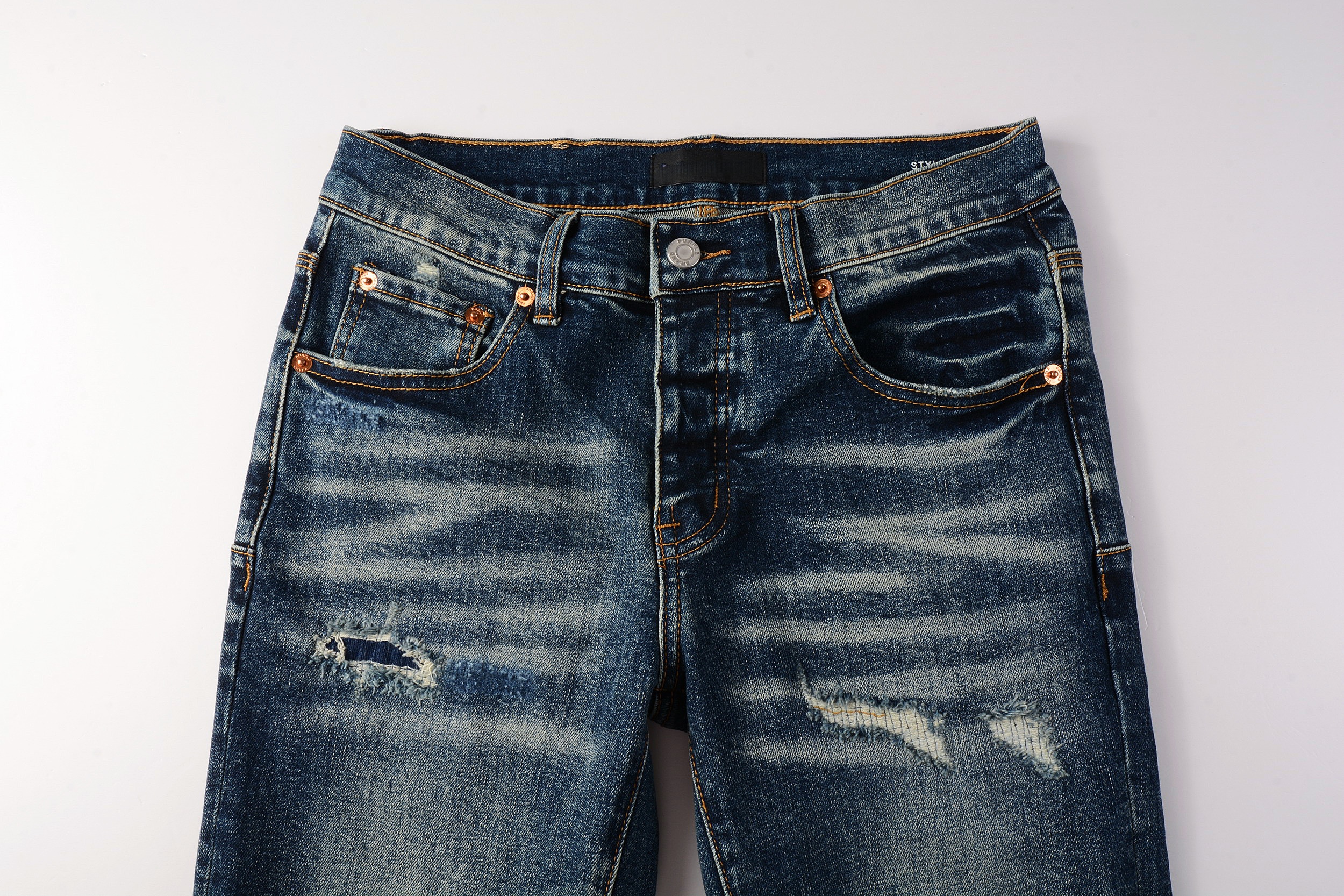 Men’s Purp Brand Skinny‑Fit Denim Jeans, Brand New With All Tags | Style PU9096 - Image 4