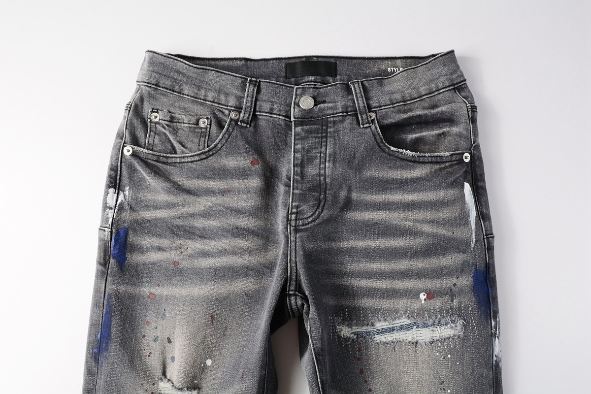 Men’s Purp Brand Skinny‑Fit Denim Jeans, Brand New With All Tags | Style PU9107 - Image 4
