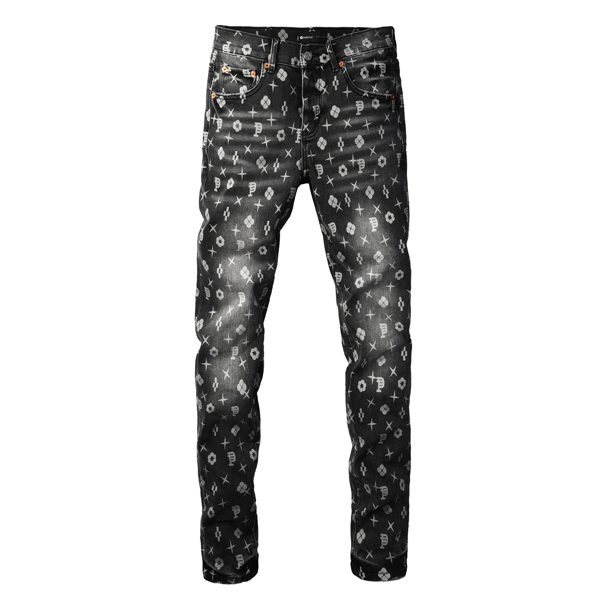Men’s Purp Brand Skinny‑Fit Denim Jeans, Brand New With All Tags | Style PU9112 - Image 2