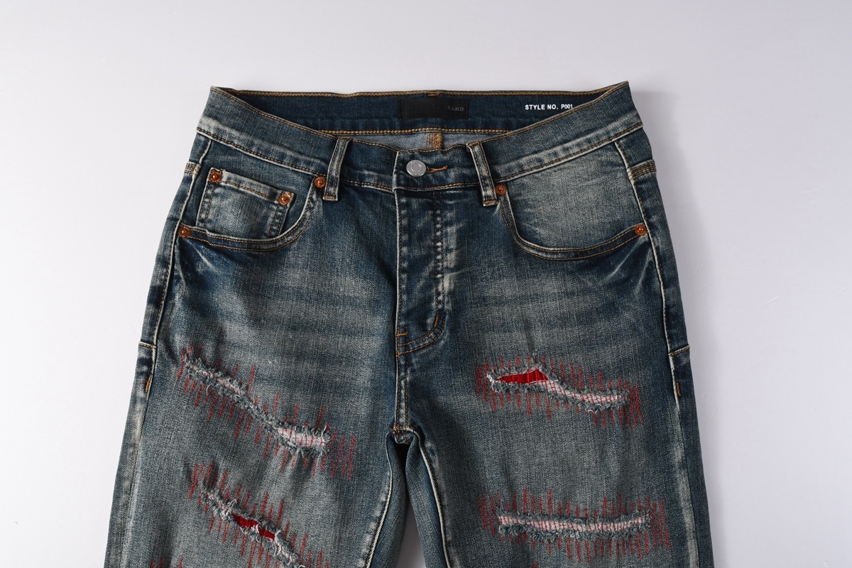 Men’s Purp Brand Skinny‑Fit Denim Jeans, Brand New With All Tags | Style PU9114 - Image 4