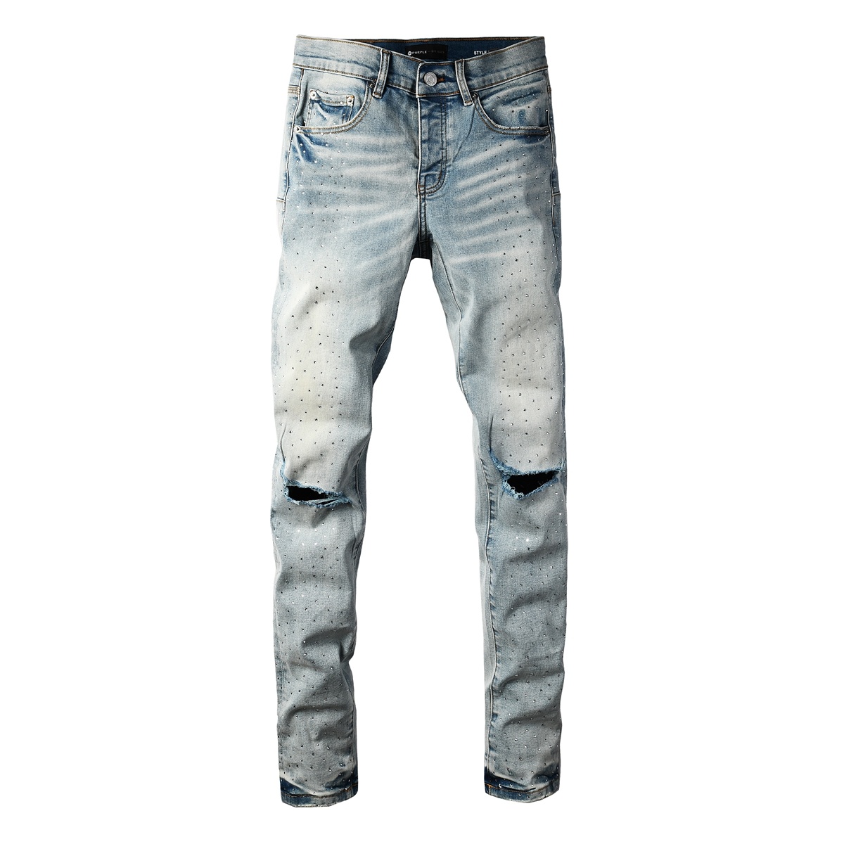 Men’s Purp Brand Skinny‑Fit Denim Jeans, Brand New With All Tags | Style PU9119 - Image 2