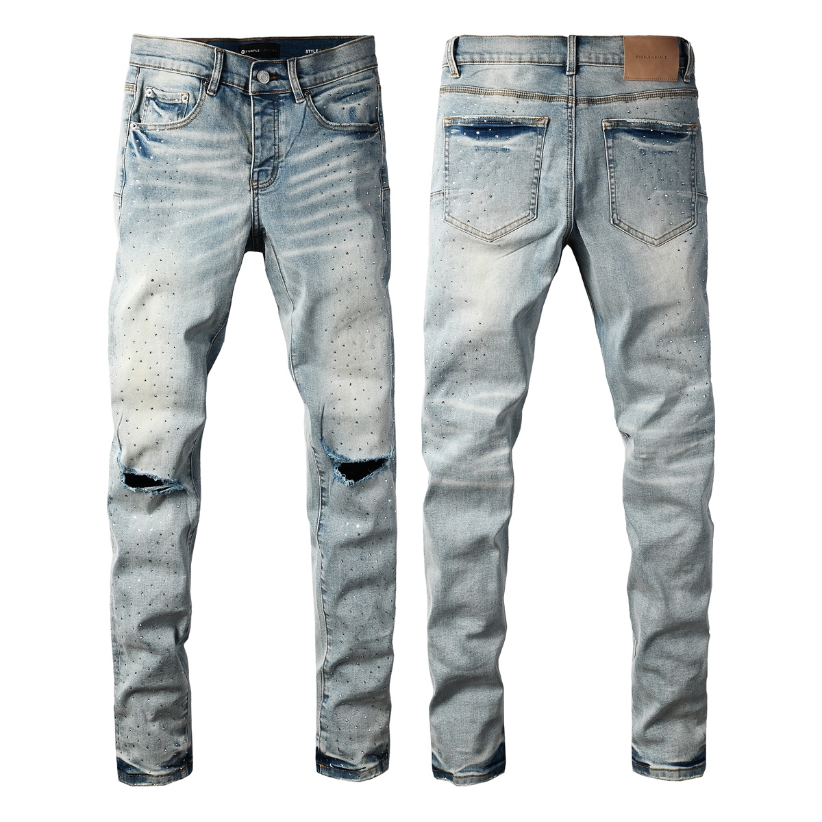 Men’s Purp Brand Skinny‑Fit Denim Jeans, Brand New With All Tags | Style PU9119