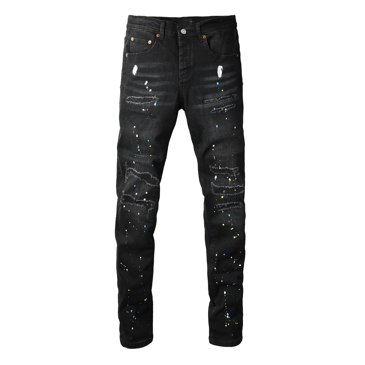Men’s Purp Brand Skinny‑Fit Denim Jeans, Brand New With All Tags | Style PU9121 - Image 2