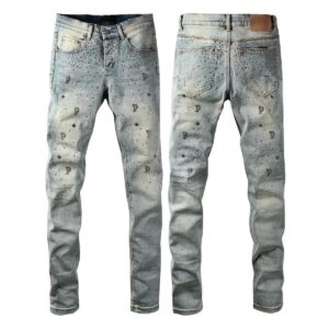 Men’s Purp Brand Skinny‑Fit Rhinestone Denim Jeans, Brand New With All Tags | Style PU9127