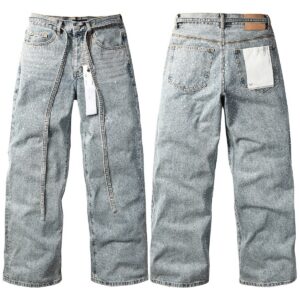 Men’s Purp Brand Baggy‑Fit Rhinestone Denim Jeans, Brand New With All Tags | Style PU9129