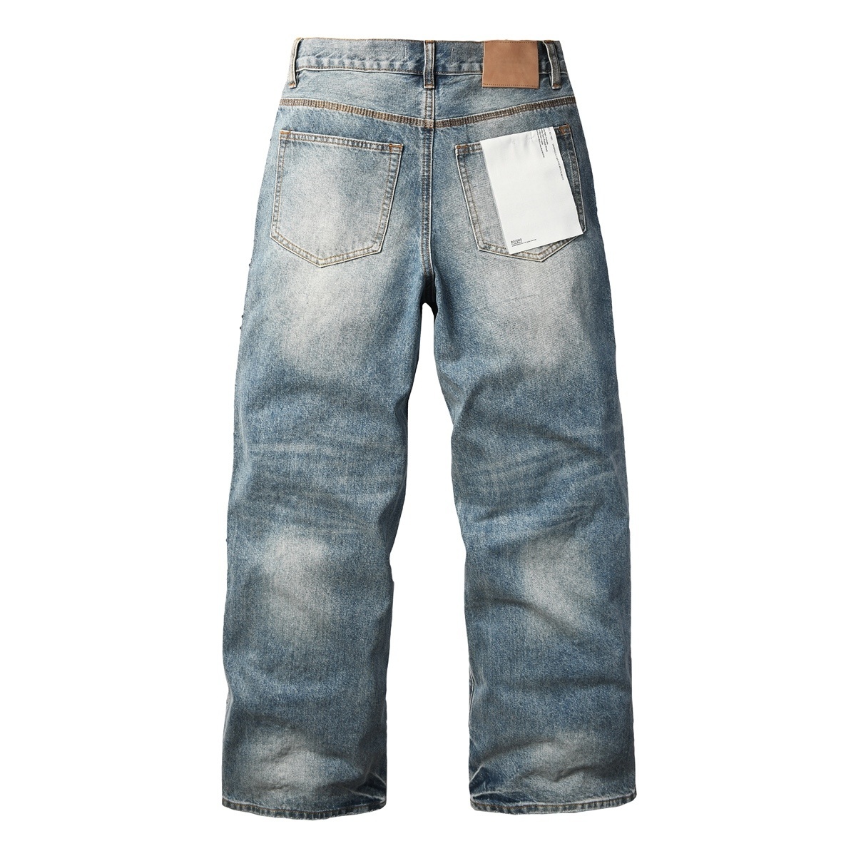Men’s Purp Brand Baggy‑Fit Rhinestone Denim Jeans, Brand New With All Tags | Style PU9133 - Image 3