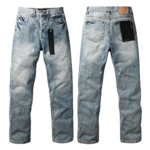 Men’s Purp Brand Straight‑Fit Rhinestone Denim Jeans, Brand New With All Tags | Style PU9138