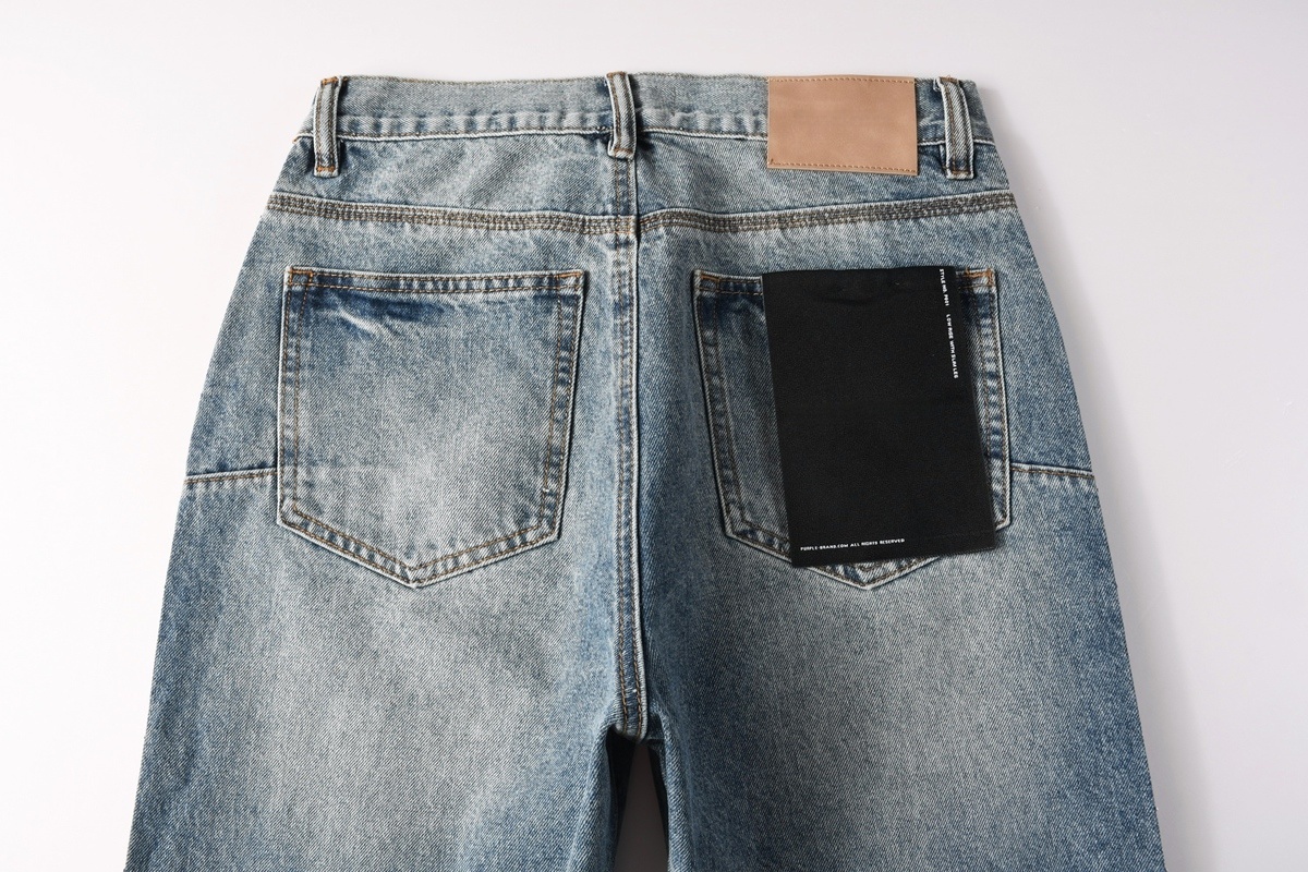 Men’s Purp Brand Straight‑Fit Rhinestone Denim Jeans, Brand New With All Tags | Style PU9138 - Image 6