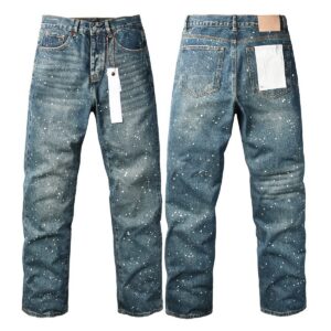 Men’s Purp Brand Straight‑Fit Rhinestone Denim Jeans, Brand New With All Tags | Style PU9139