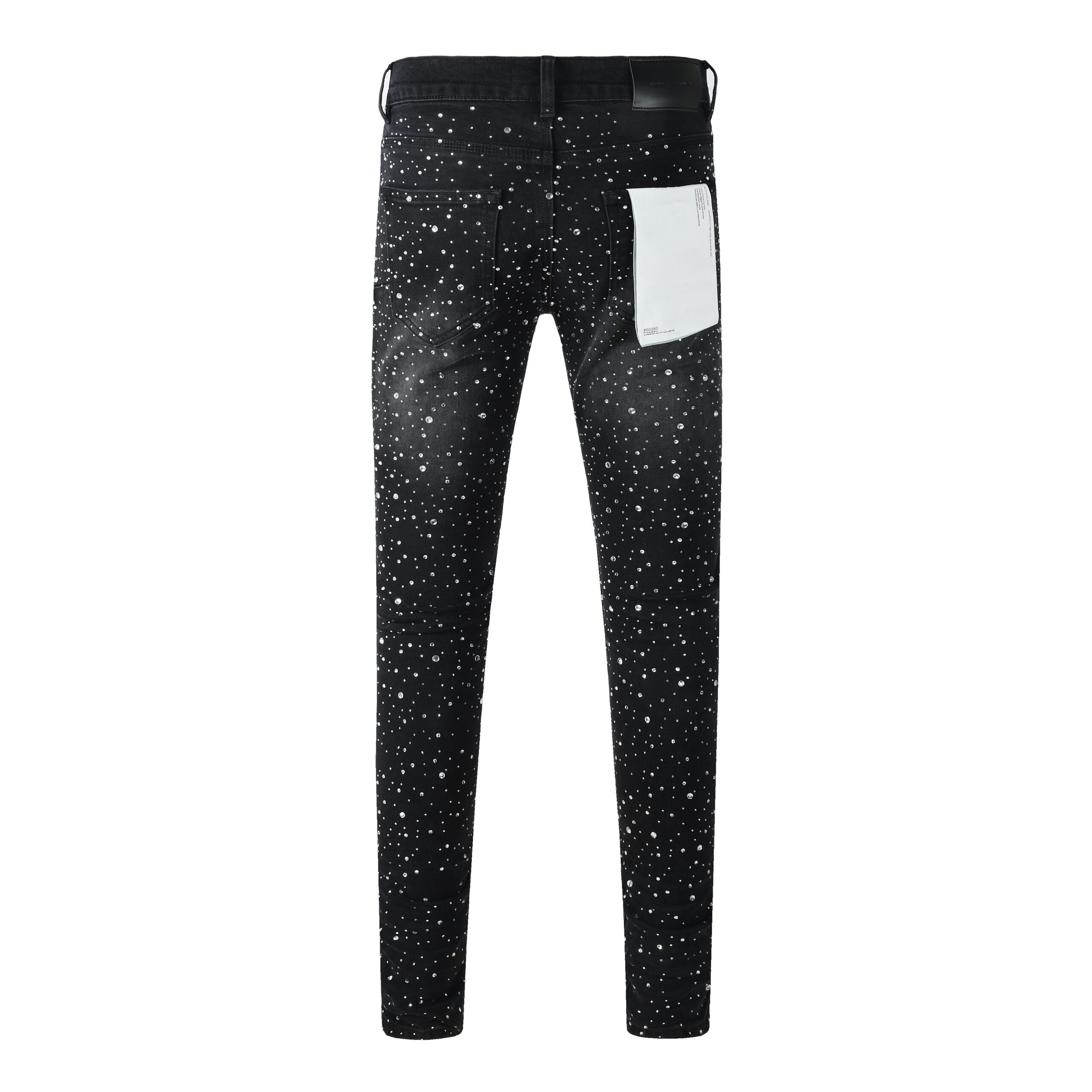 Men’s Purp Brand Skinny‑Fit Rhinestone Denim Jeans, Brand New With All Tags | Style PU9146 - Image 3