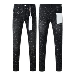 Men’s Purp Brand Skinny‑Fit Rhinestone Denim Jeans, Brand New With All Tags | Style PU9146