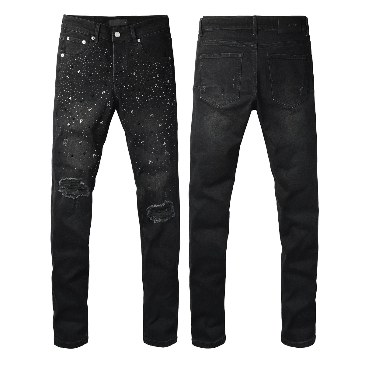 Men’s Purp Brand Skinny‑Fit Denim Jeans, Brand New With All Tags | Style PU9168