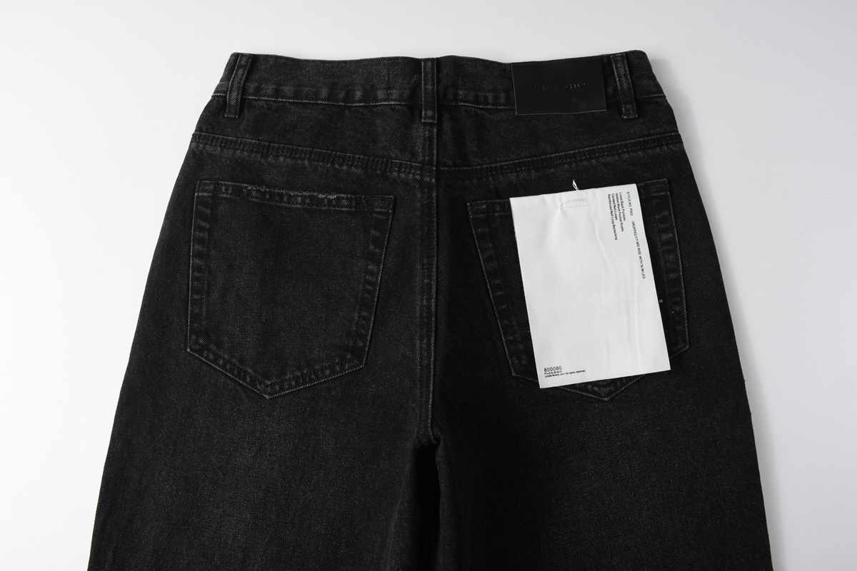 Men’s Purp Brand Baggy‑Fit Rhinestone Denim Jeans, Brand New With All Tags | Style PU9125 - Image 6