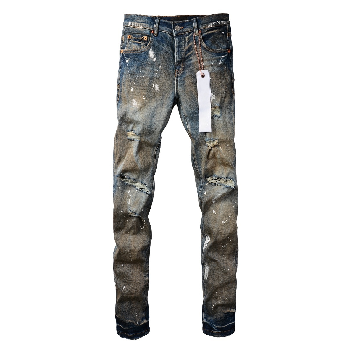Men’s Purp Brand Skinny‑Fit Denim Jeans, Brand New With All Tags | Style PU9012 - Image 2