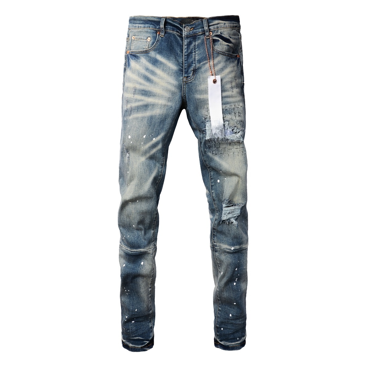 Men’s Purp Brand Skinny‑Fit Denim Jeans, Brand New With All Tags | Style PU9025 - Image 2